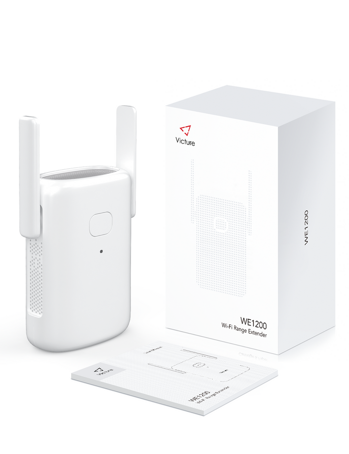 

Повторитель Victure WE1200 Wi-Fi 2.4/5 ГГц/Усилитель сигнала c двухдиапазонным 5G