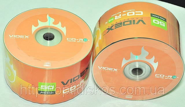 

CD-R Videx 80 52x ( 50 шт )