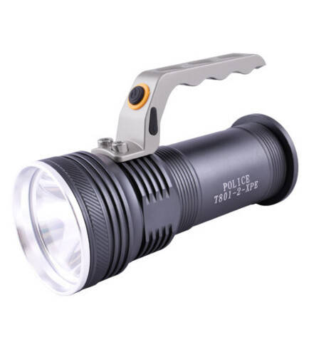 

Фонарь ручной Bailong BL-T801-2-XPE + ЗУ220/12В + 2x18650 + 4 режима, Черный