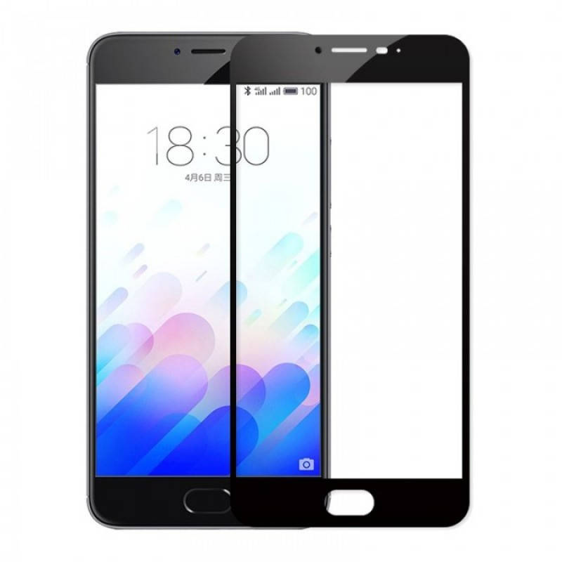

Защитное стекло Full Glue для Meizu M3 Note Black, Черный