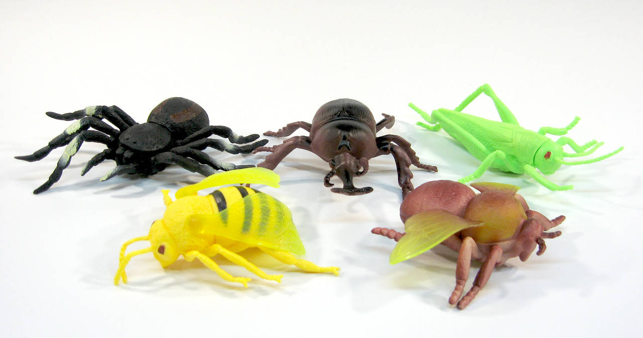 

Набор фигурок LT07-2 Насекомые, 5 шт в кульке