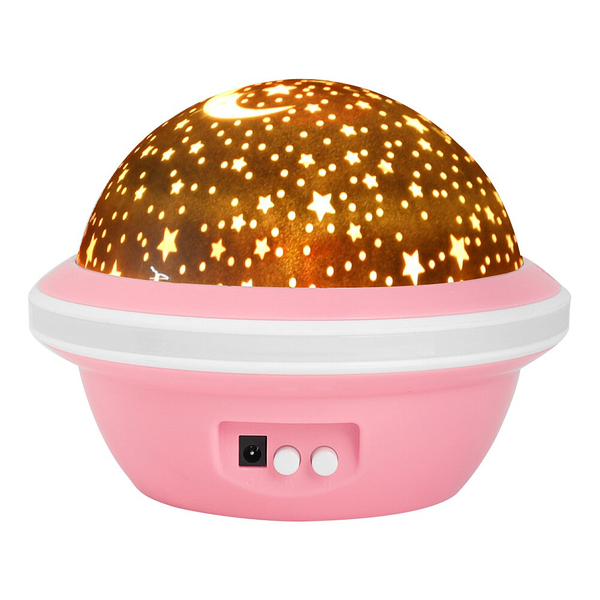

Проектор звездного неба Star Master UFO - ночник НЛО, Розовый