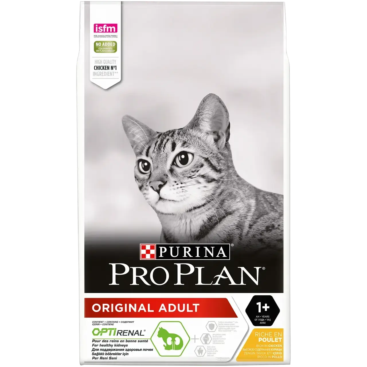 

Сухой корм Про План (Pro Plan) Original для кошек, с курицей 10 кг