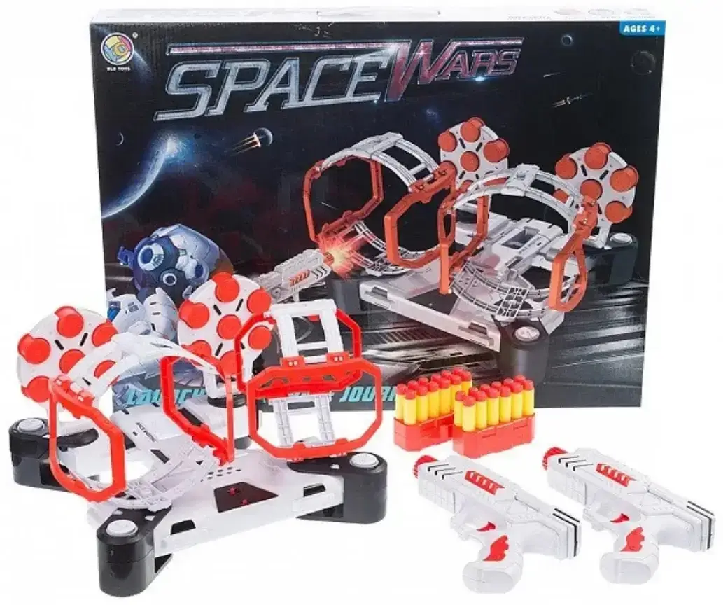 

Тир набор игровой Space Wars BLD Toys "Стрельба из бластера по гравитрону с мишенями", Детский тир