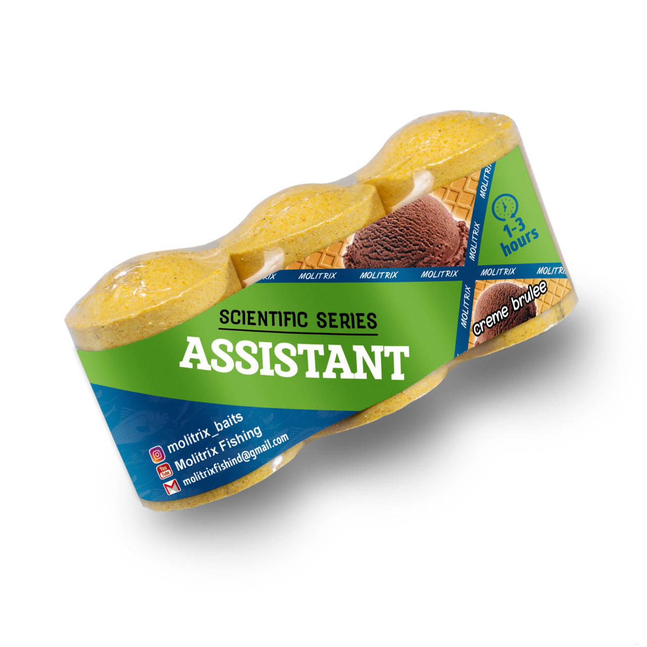 

Технопланктон Molitrix ASSISTANT 3x45g 1-3ч Крем-брюле "Оригинал"