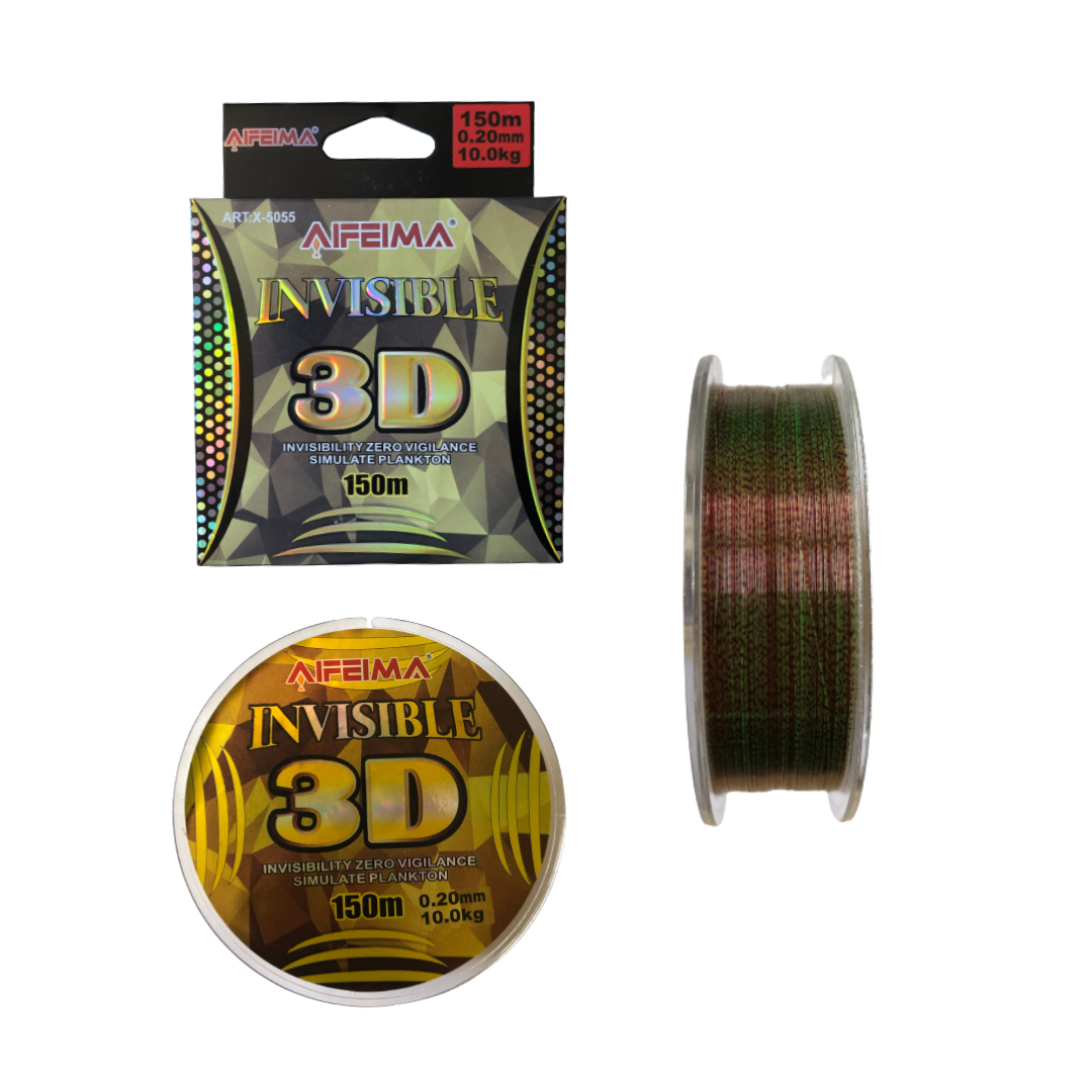 

Волосінь INVISIBLE 3D Х-5055 150м 0,30мм