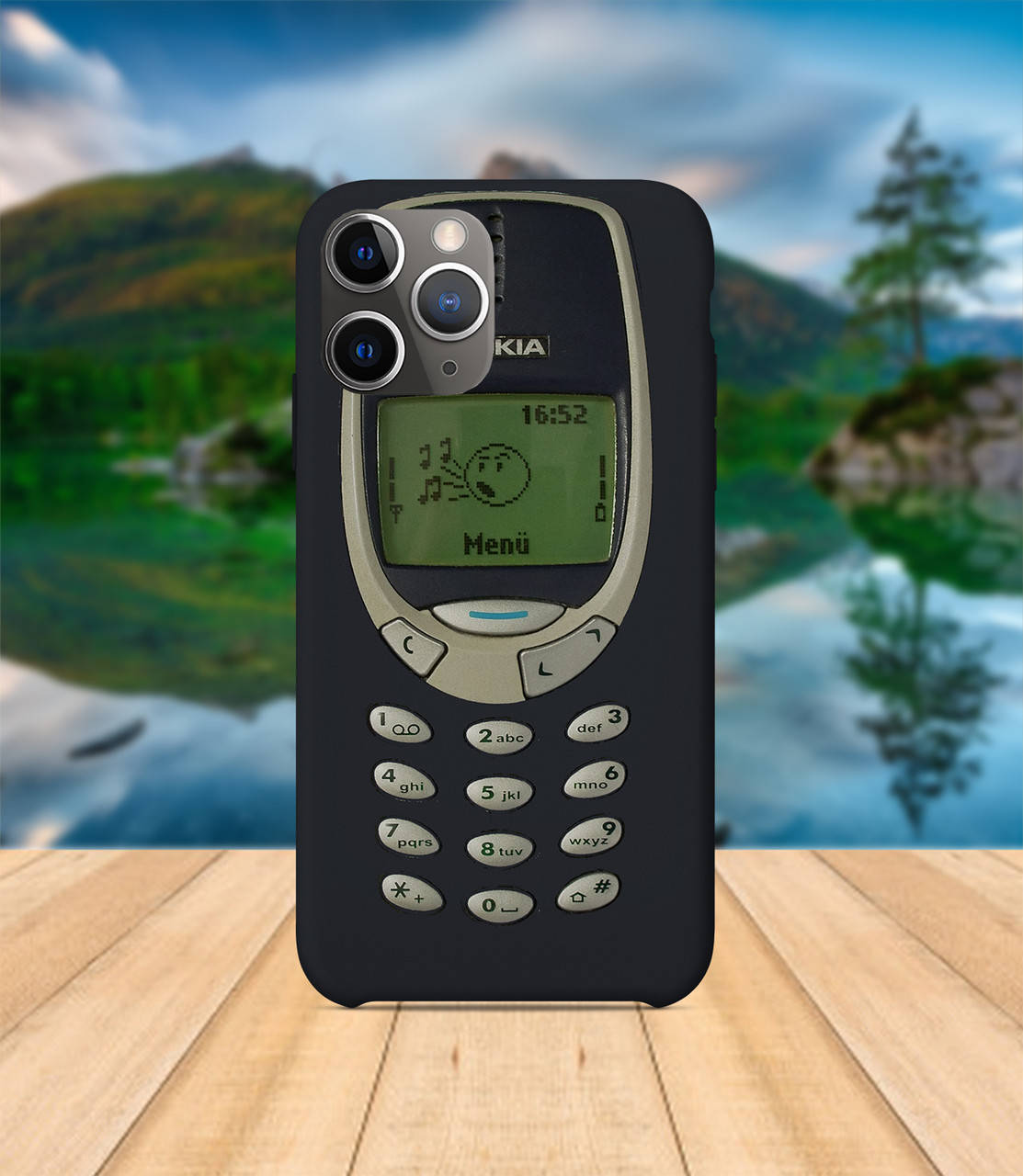 

Чехол iPhone 11 Nokia 3310 с принтом