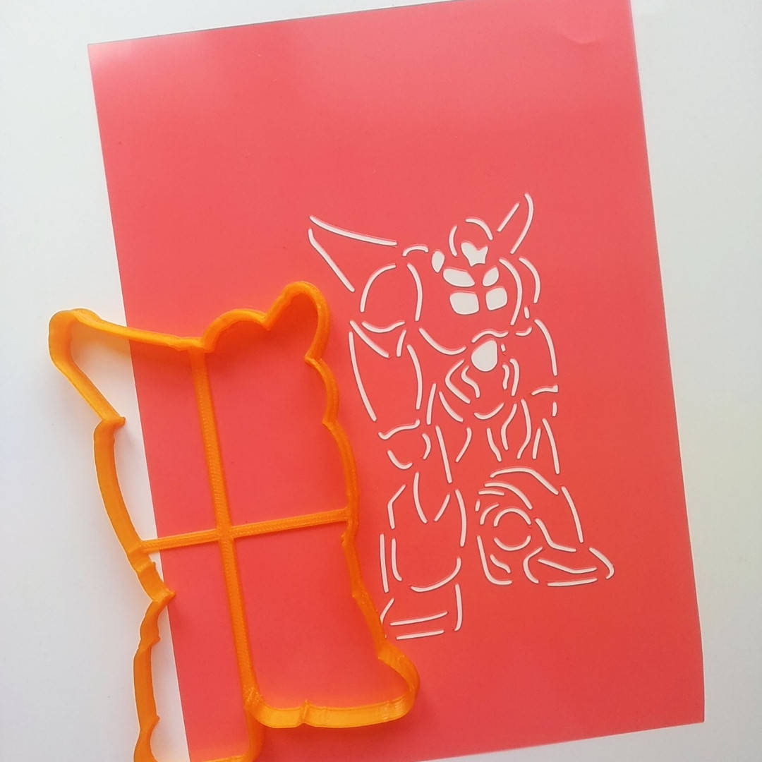 

3D формочки-вырубки для пряников "Трансформер 1"