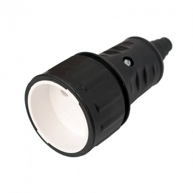 

Розетка переносна P16-386 без з.к. каучук 16А, IP20 (20шт в уп.) BYLECTRICA