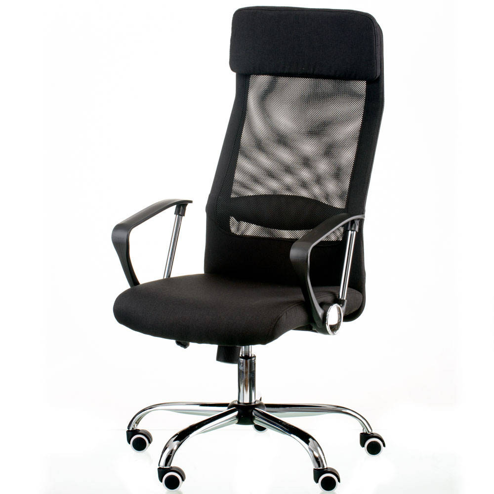 

Офисное кресло Special4You Silba black E5821, Черный