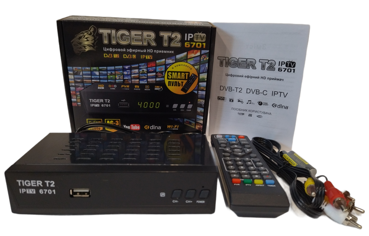 

Т2 тюнер Tiger T2 IPTV