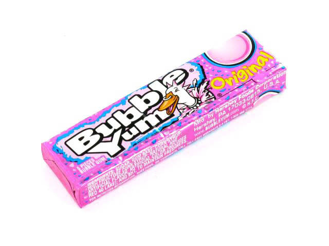 

Жевательная резинка Original Bubble Yum, 40 г