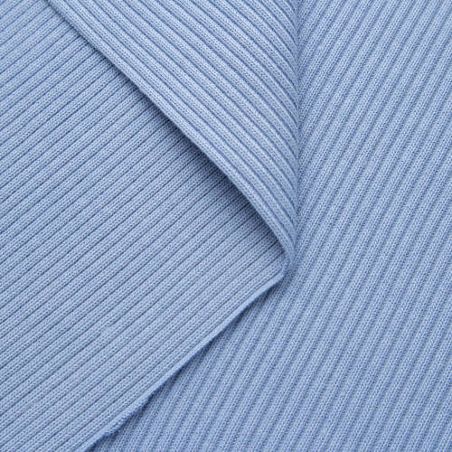 

Трикотаж резинка кашкорсе довяз,Рибана пенье (к начесу) Голубой