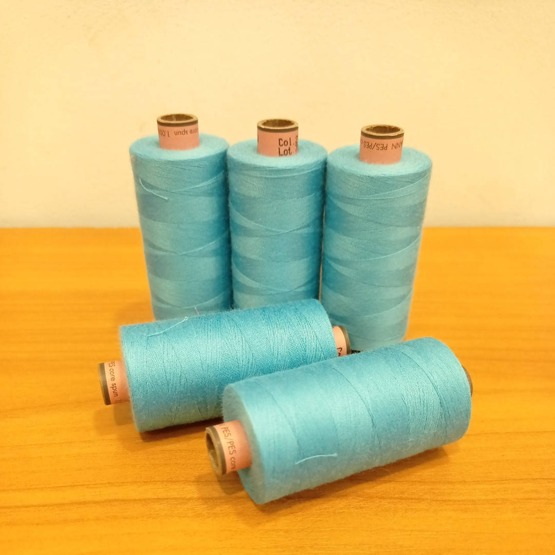 

Нитка AMANN Saba c №120 1000 м., Голубой