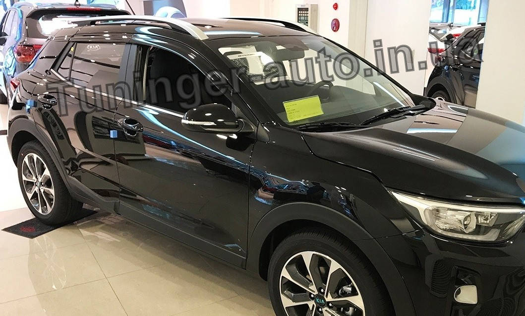 

Дефлекторы окон (ветровики) Kia Stonic 2017- (Autoclover B467)