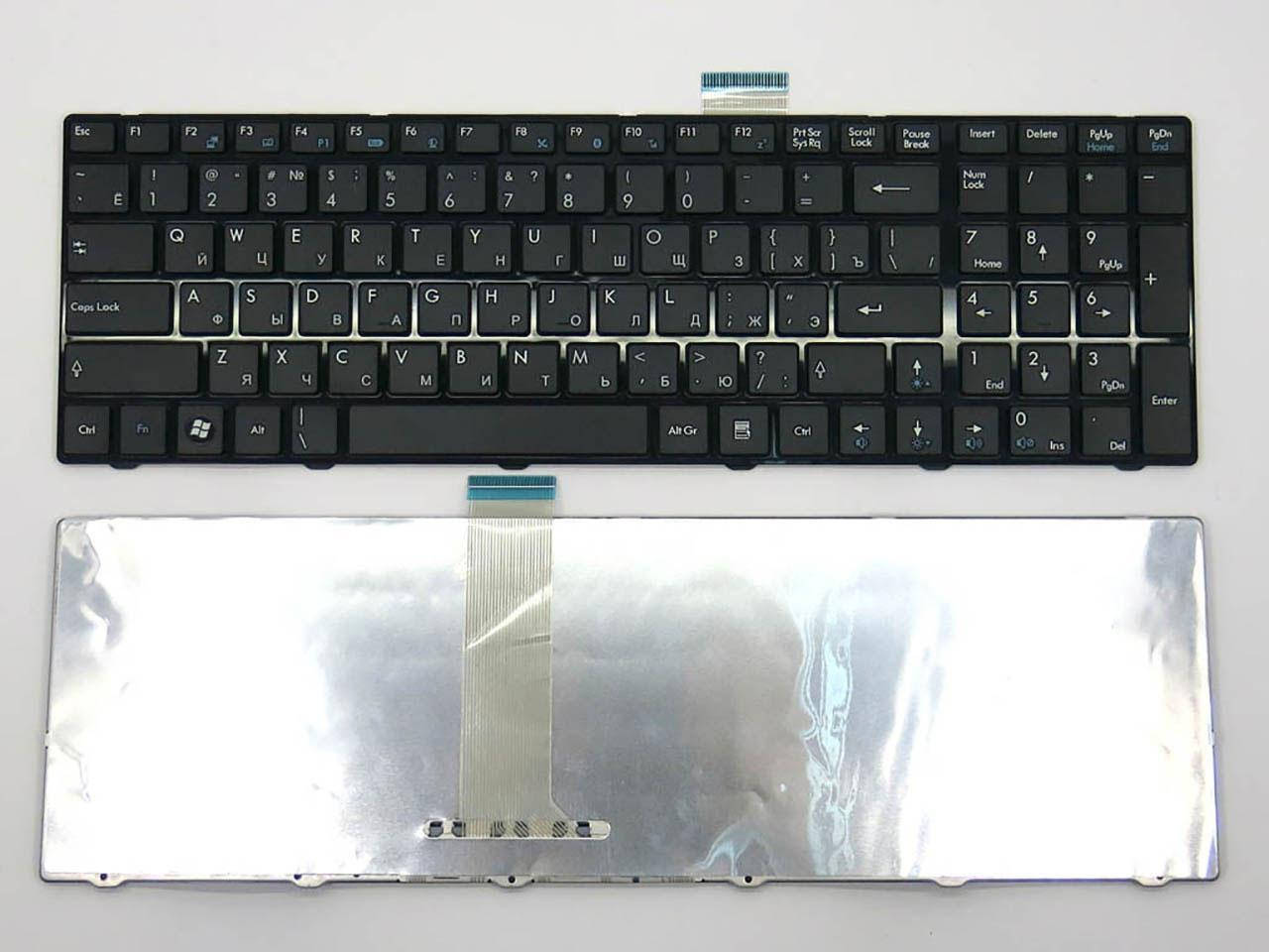 

Клавиатура для ноутбука MSI GE60 GE600 GE620 GE620DX (S1N-3ERU211-SA0), Черный