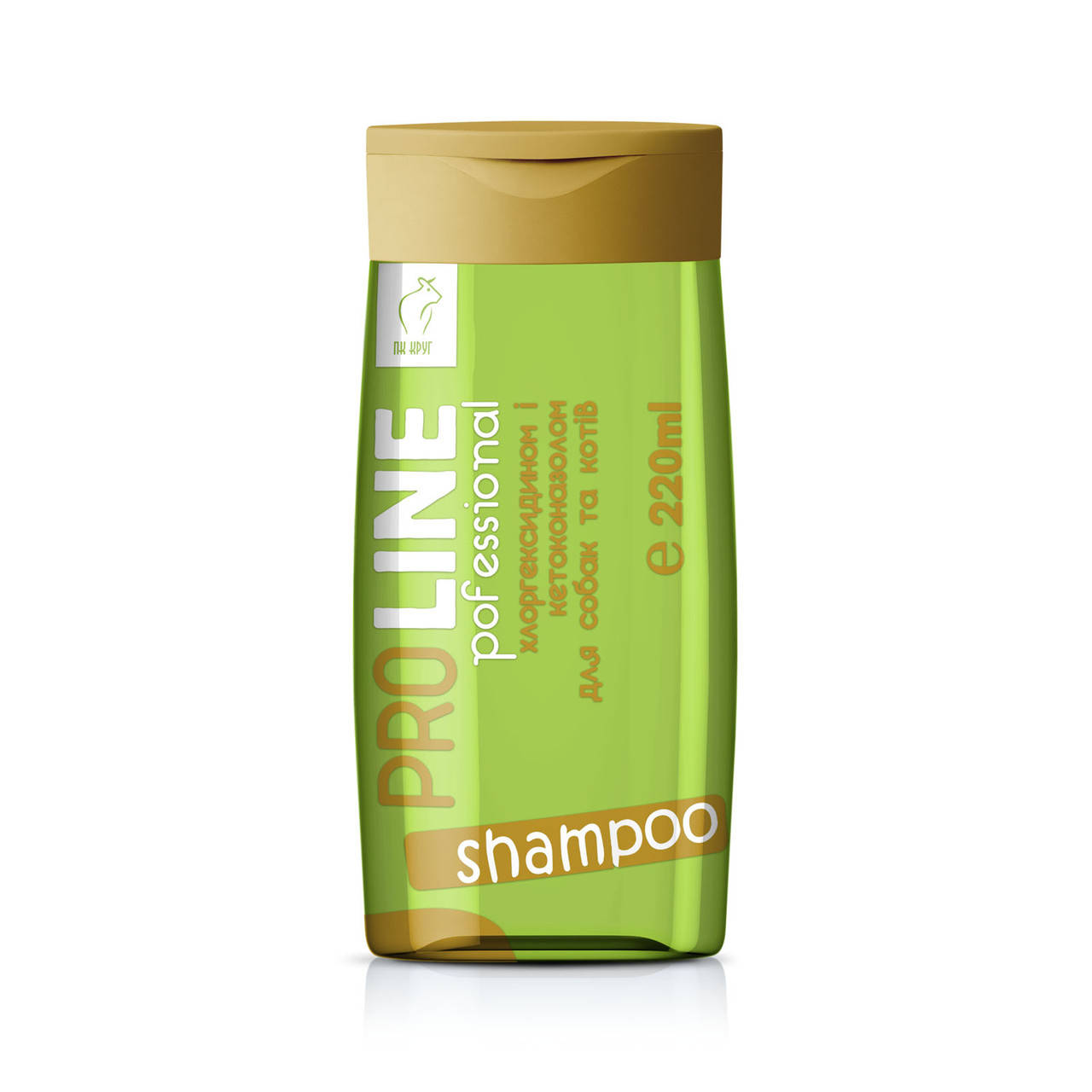 

Шампунь гипоалергенный PROLINE с хлоргексидином и кетоконазолом 220 мл, Белый