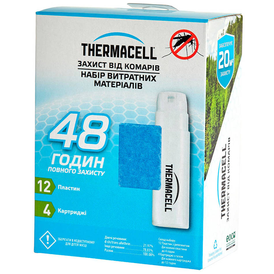 

Картридж Thermacell R-4 Mosquito Repellent refills 48 ч.