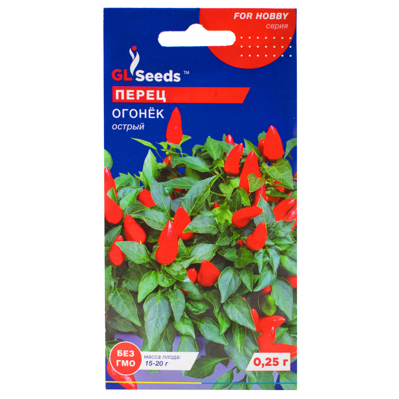 

Перец острый Огонек 0.25 г Gl Seeds