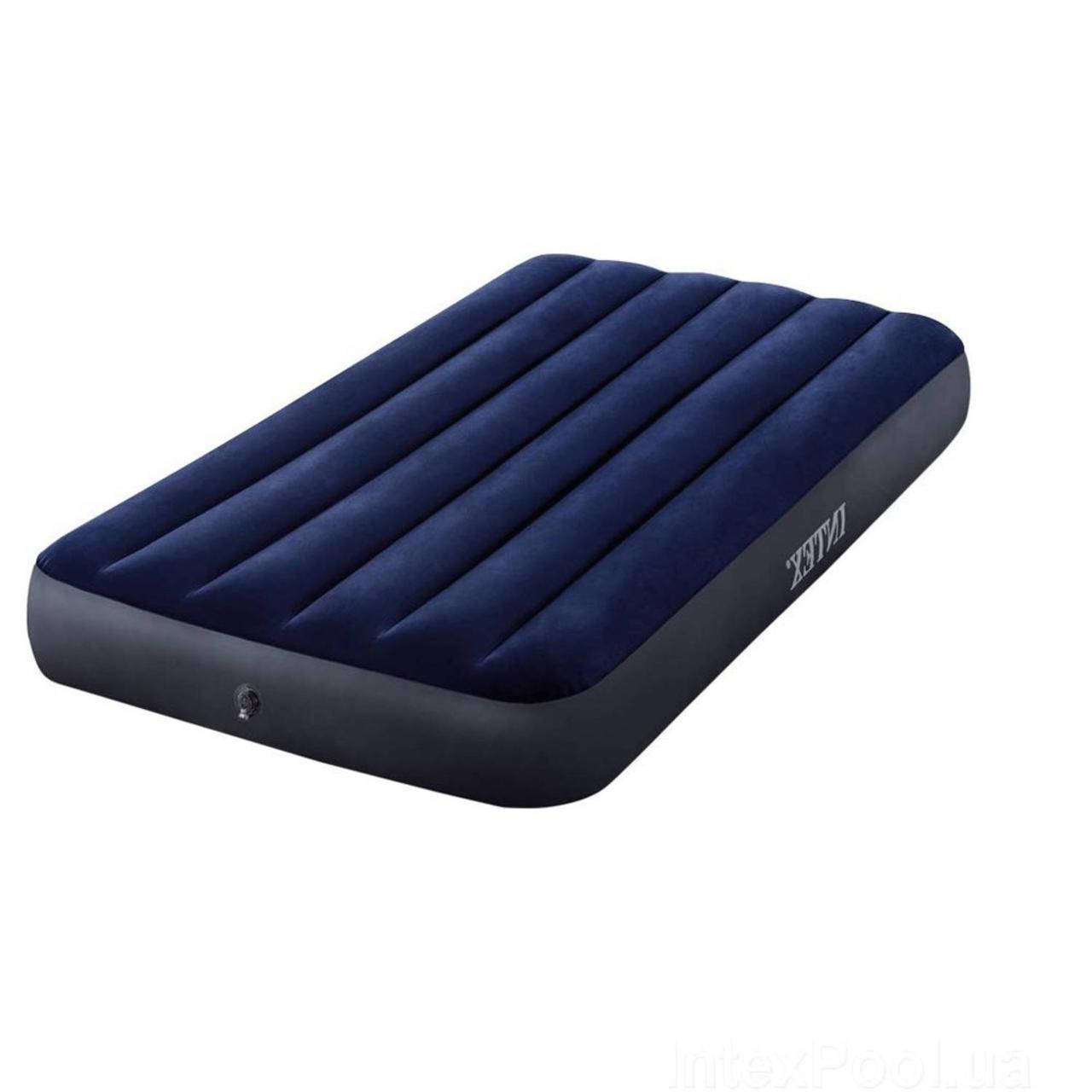 

Уценка! Надувной матрас Intex 64757 (Stock) 99 x 191 x 25 см. Одноместный