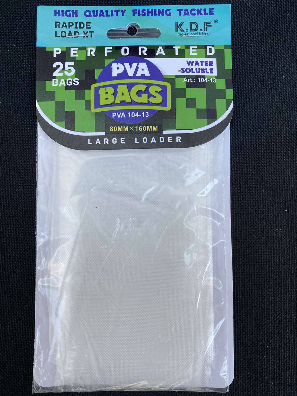 

Пакет ПВА PVA пакеты K.D.F 160мм * 80 мм, 25 шт/уп