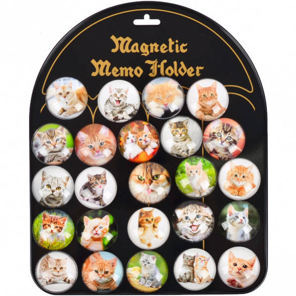 

Магнит Кошечки круглый
