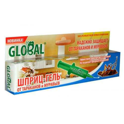 

Гель Global от тараканов и муравьев 40 г
