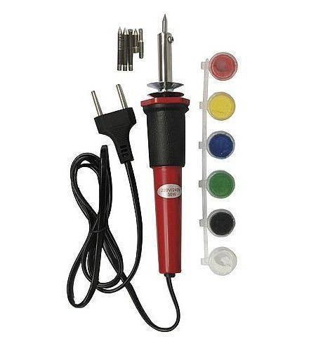 

Художественный выжигатель по дереву sbc с красками