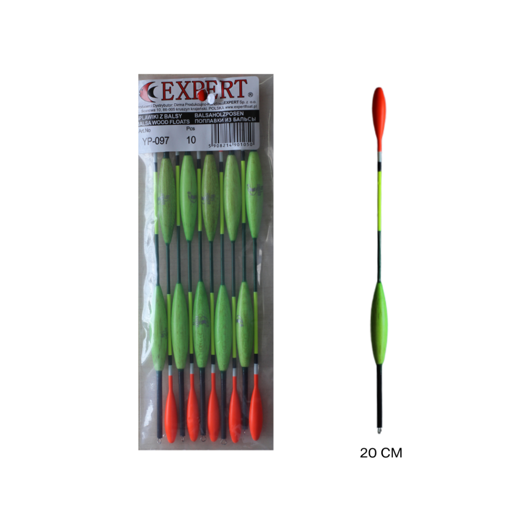 

Поплавок EXPERT Бальза YP-097 1,5г (10шт в уп)