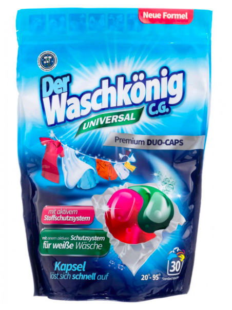 

Капсулы для стирки Waschkönig Universal