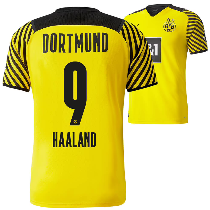 

Футбольная форма Borussia Dortmund+ HAALAND 2022 28(на рост 150-160см)