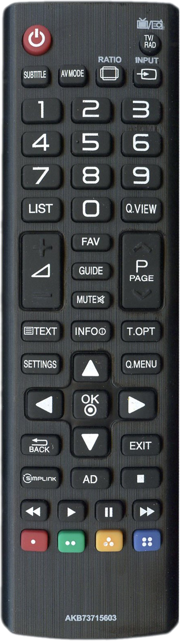 

Пульт для телевизора LG AKB73715603