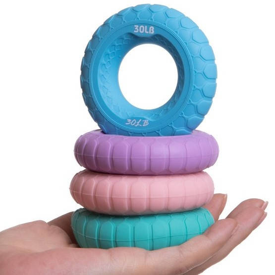 

Эспандер-кольцо кистевой Hand Grip 14-27 кг для тренировки рук (FI-3811)