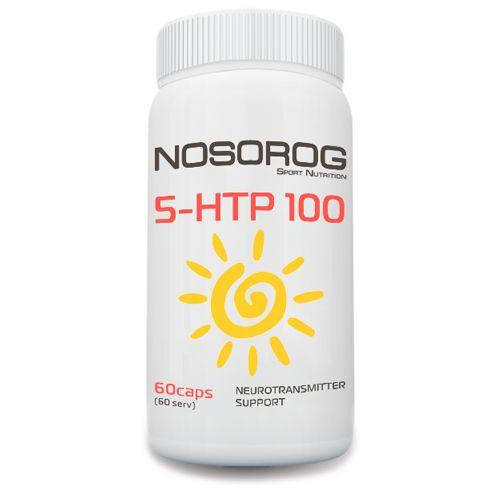

Амінокислота 5-гідрокситриптофан Nosorog 5-HTP 100 мг (60 капсул)