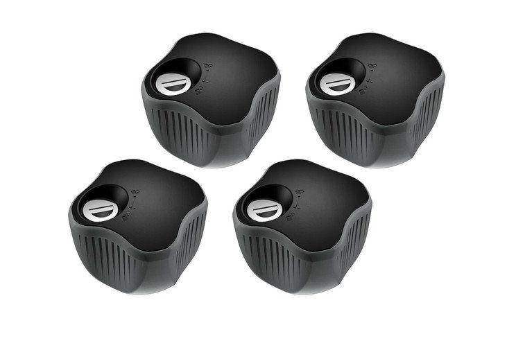 

Барашки с замками Thule Knob Lockable (комплект 4шт) 527, Черный