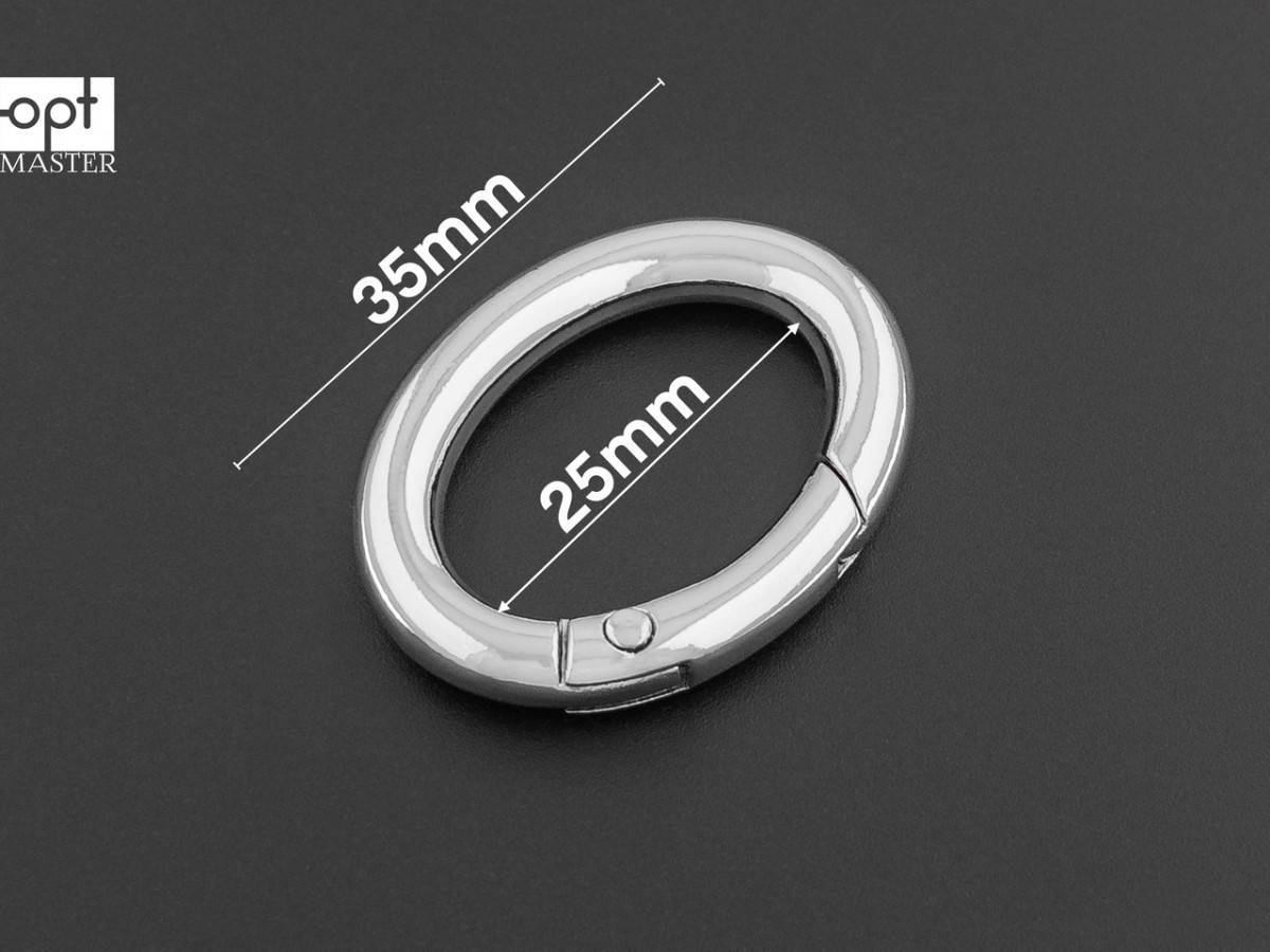 

Карабин 25мм 65-186 Никель