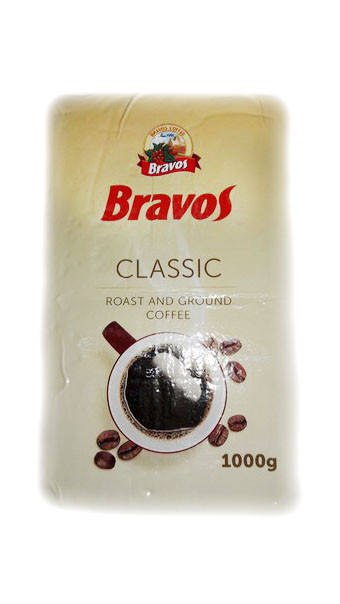 

Кофе молотый Bravos Classic 1000гр