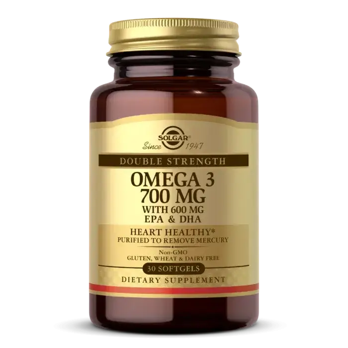

Рыбий жир, Омега 3 (Omega-3), Solgar, 700 мг, 30 кап.