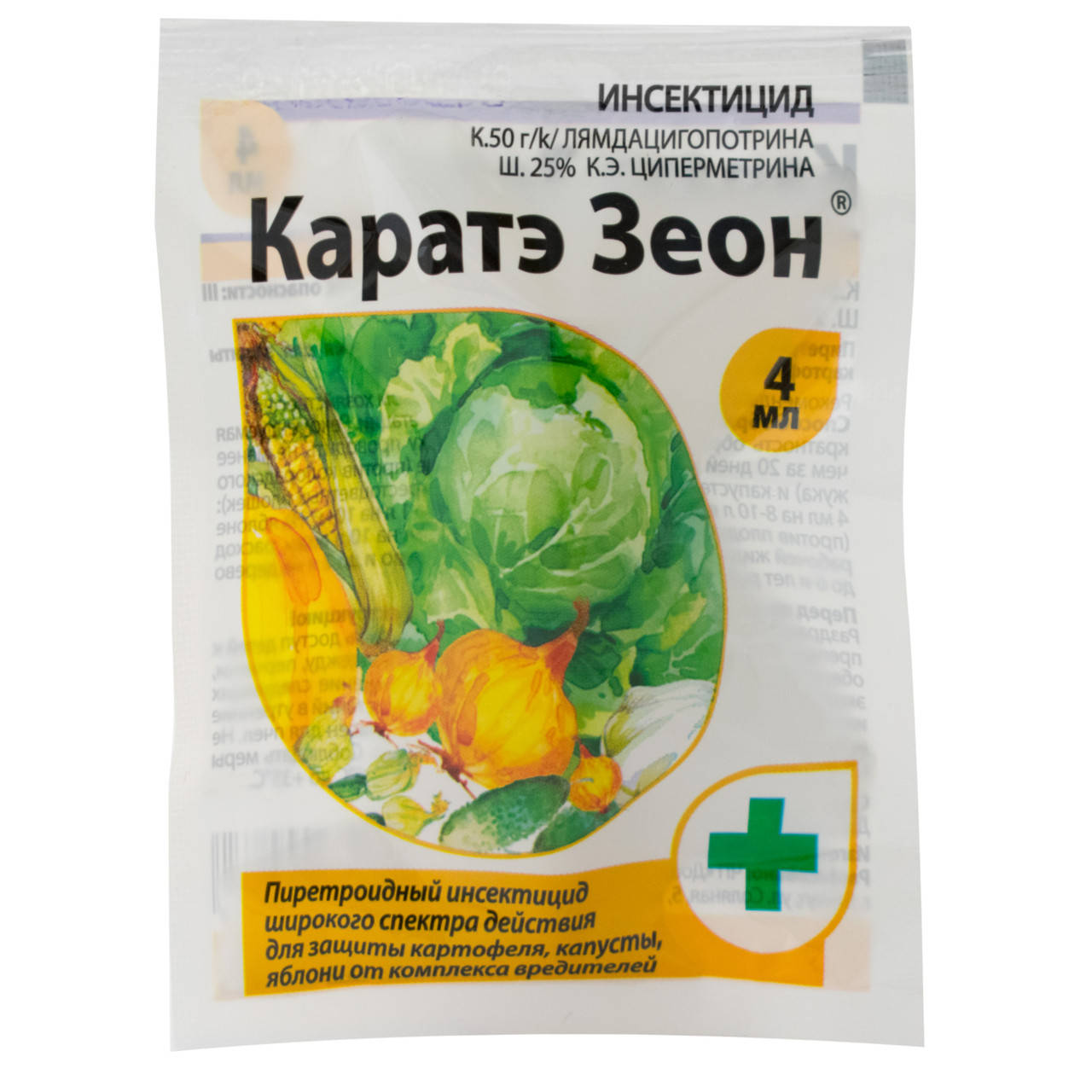 

Инсектицид Карате зеон 050 CS к.с 4 мл Добрыня