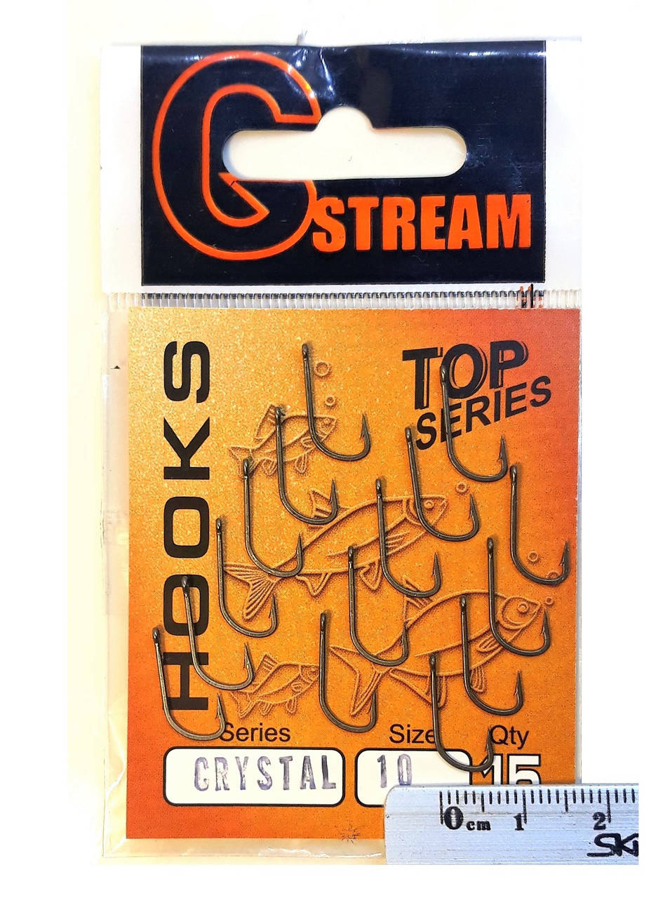 

Крючок GStream Crystal № 10 (15шт)