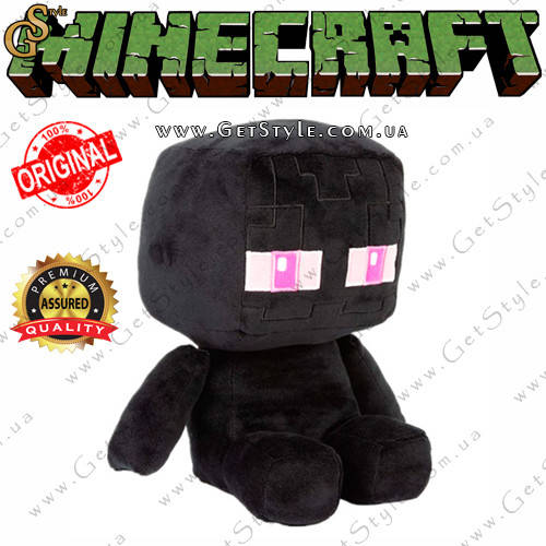 

Игрушка Детеныш Эндермен из Minecraft Enderman Baby 28 х 20 см, Черный