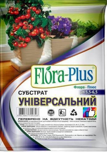 

Универсальный субстрат для растений Флора Плюс 10 л