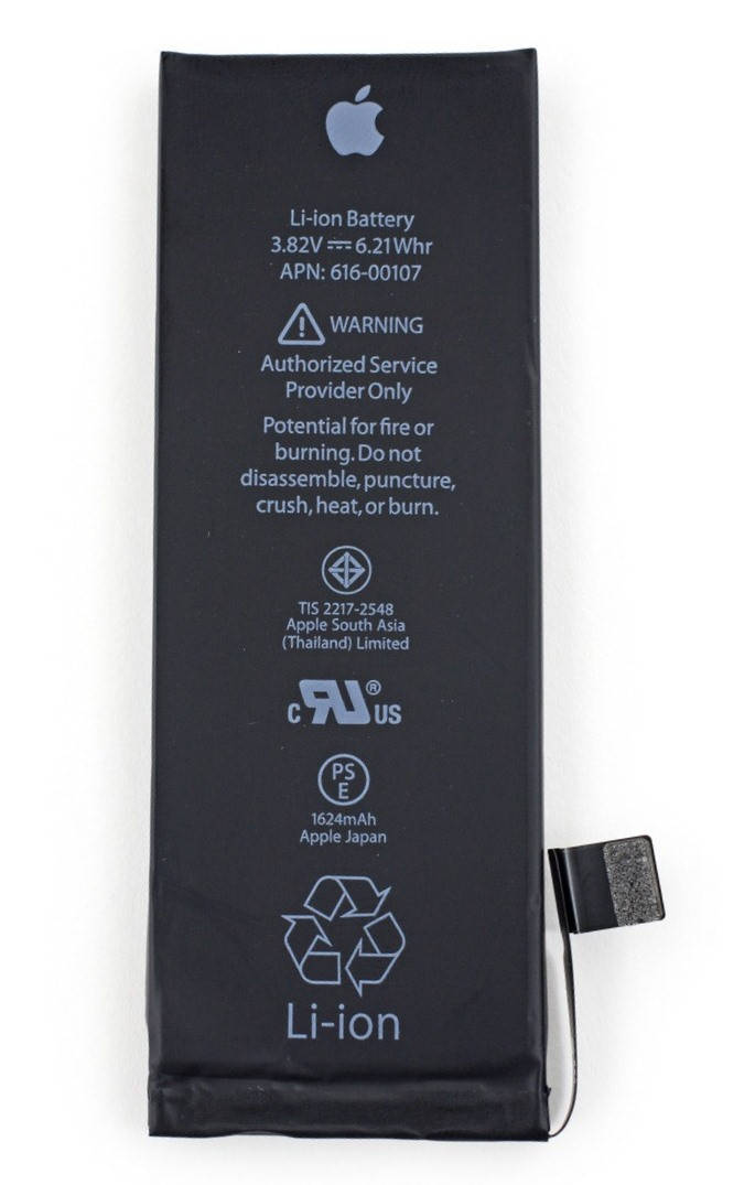 

Аккумулятор к телефону Apple iPhone SE (5SE) 616-00107 1624mAh