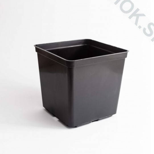 

Горшок квадратный для цветов и рассады KLODA 15х15х15см / 2.7 Л