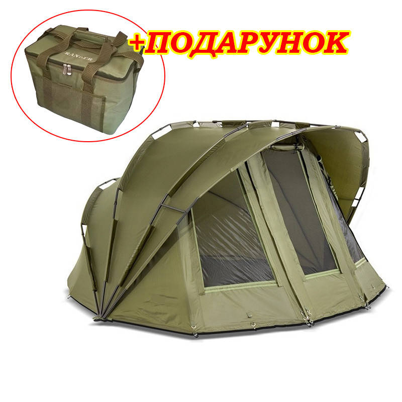 

Палатка карповая двухместная Ranger EXP 2-mann Bivvy 300х270х155 (Арт. RA 6609)