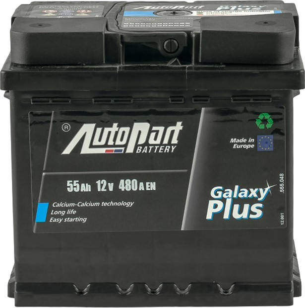

Автомобильный аккумулятор Autopart 55Ah/12V 480А Euro Plus (0) (ARL055-P00)