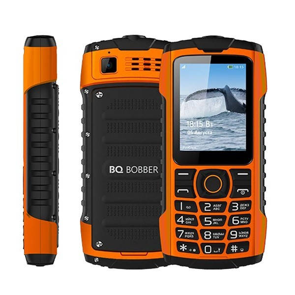 

Мобильный телефон BQ 2439 UA Bobber Orange, Оранжевый