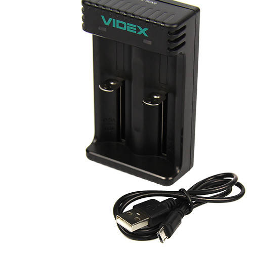 

Зарядное устройство VIDEX L200 (AA,AAA, 18650), Черный