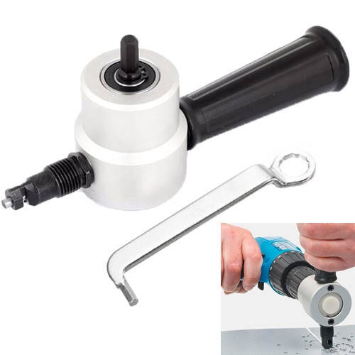 

Насадка ножницы YT-160 A. Насадка сверчок для резки тонколистового металла для дрели, шуруповерта.