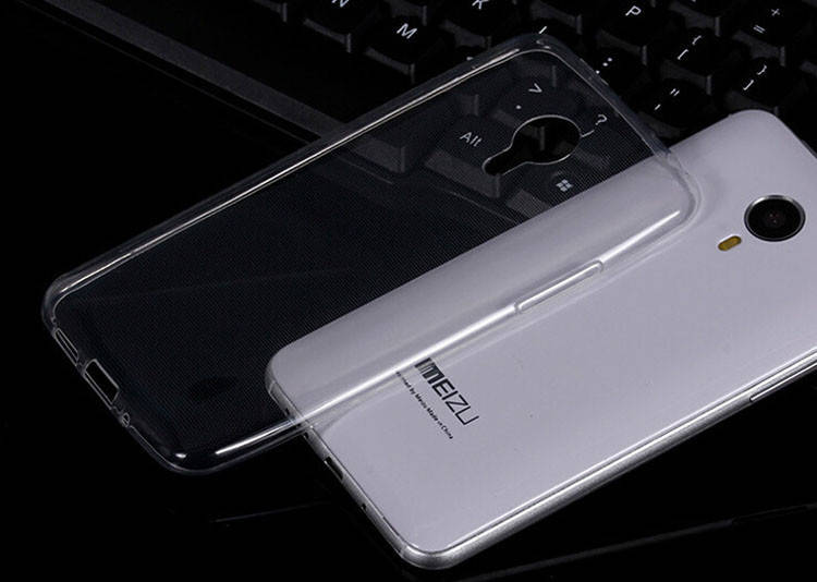

Ультратонкий 0,3 мм чехол для Meizu M2 (M2 Mini) прозрачный